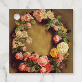 Pierre-Auguste Renoir - Kroon van Rozen Bedankjes Labels