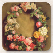 Pierre-Auguste Renoir - Kroon van Rozen Bier Onderzetter (Voorkant)
