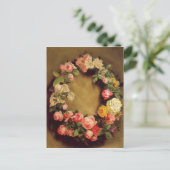 Pierre-Auguste Renoir - Kroon van Rozen Briefkaart (Staand voorkant)