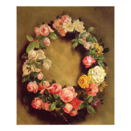 Pierre-Auguste Renoir - Kroon van Rozen Foto Afdruk