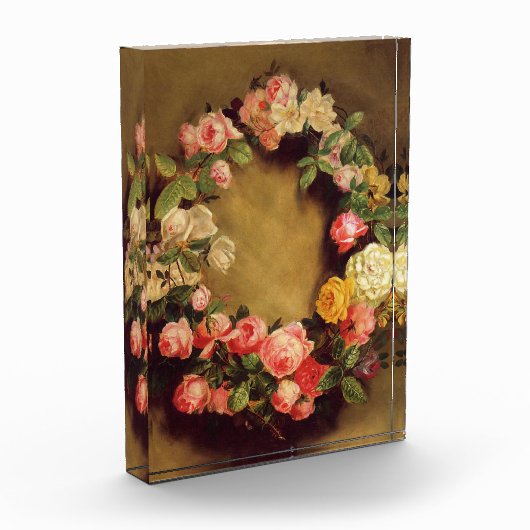 Pierre-Auguste Renoir - Kroon van Rozen Fotoblokken (Links)