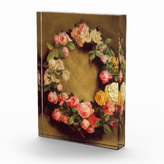 Pierre-Auguste Renoir - Kroon van Rozen Fotoblokken (Rechts)