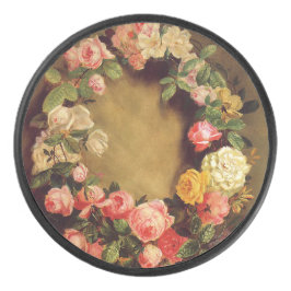 Pierre-Auguste Renoir - Kroon van Rozen   Hockey Puck