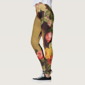 Pierre-Auguste Renoir - Kroon van Rozen Leggings (Links)