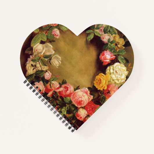 Pierre-Auguste Renoir - Kroon van Rozen Notitieboek (Voorkant)