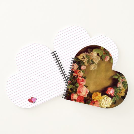 Pierre-Auguste Renoir - Kroon van Rozen Notitieboek (Binnen)