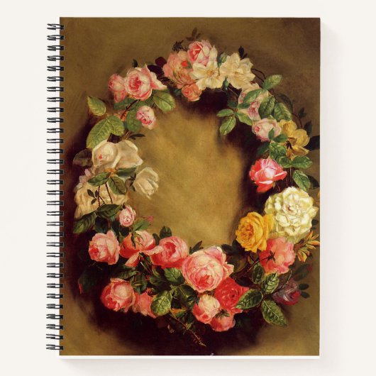 Pierre-Auguste Renoir - Kroon van Rozen Notitieboek (Voorkant)