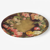 Pierre-Auguste Renoir - Kroon van Rozen Papieren Bordje (Gekanteld)