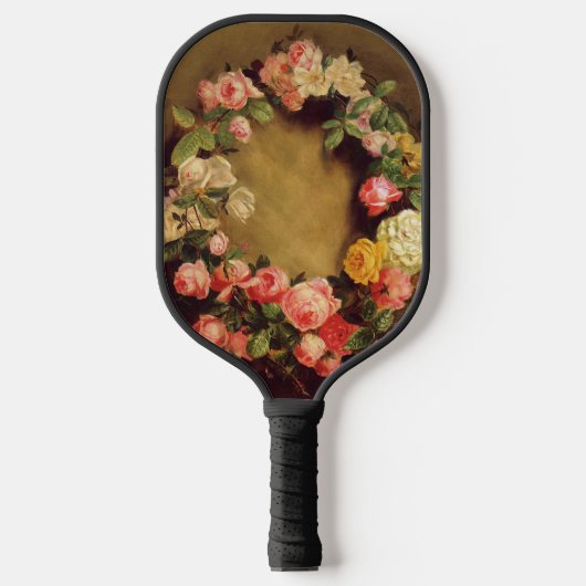 Pierre-Auguste Renoir - Kroon van Rozen Pickleball Paddle (Voorkant)