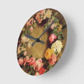 Pierre-Auguste Renoir - Kroon van Rozen Ronde Klok (Hoek)