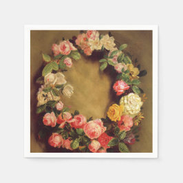 Pierre-Auguste Renoir - Kroon van Rozen Servet