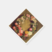 Pierre-Auguste Renoir - Kroon van Rozen Servet (Hoek)