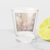 Pierre-Auguste Renoir - Kroon van Rozen Shot Glas (Achterkant)