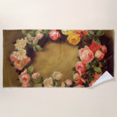 Pierre-Auguste Renoir - Kroon van Rozen Strandlaken (Voorkant)