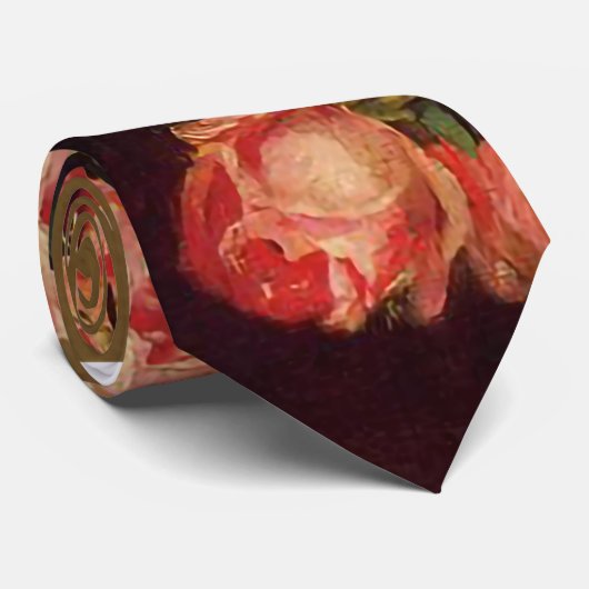 Pierre-Auguste Renoir - Kroon van Rozen Stropdas (Opgerold)