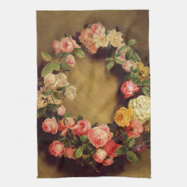 Pierre-Auguste Renoir - Kroon van Rozen Theedoek