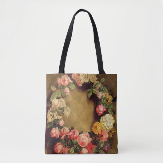 Pierre-Auguste Renoir - Kroon van Rozen Tote Bag (Voorkant)