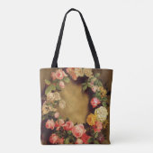 Pierre-Auguste Renoir - Kroon van Rozen Tote Bag (Achterkant)