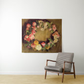 Pierre-Auguste Renoir - Kroon van Rozen Wandkleed (In Situ (horizontaal))