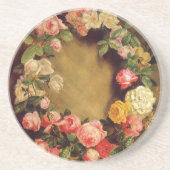 Pierre-Auguste Renoir - Kroon van Rozen Zandsteen Onderzetter (Voorkant)