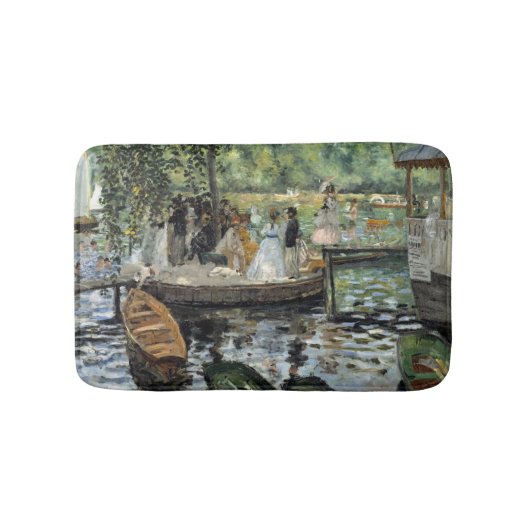 Pierre-Auguste Renoir - La Grenouillere Badmat (Voorkant)