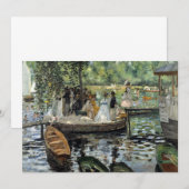 Pierre-Auguste Renoir - La Grenouillere Bedankkaart (Voorkant / Achterkant)