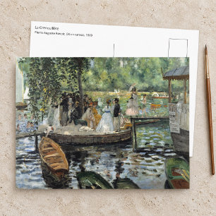 Pierre-Auguste Renoir - La Grenouillere Briefkaart