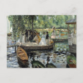 Pierre-Auguste Renoir - La Grenouillere Briefkaart (Voorkant)