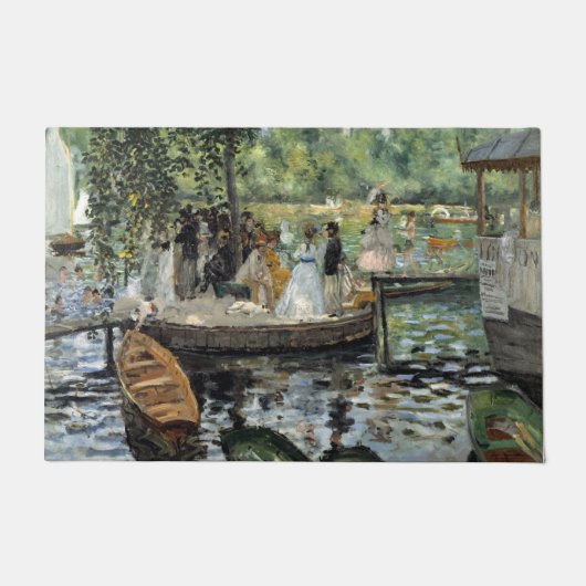 Pierre-Auguste Renoir - La Grenouillere Deurmat (Voorkant)