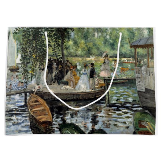 Pierre-Auguste Renoir - La Grenouillere Groot Cadeauzakje (Voorkant)