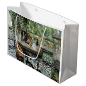 Pierre-Auguste Renoir - La Grenouillere Groot Cadeauzakje (Voorkant Gekanteld)