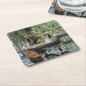 Pierre-Auguste Renoir - La Grenouillere Kartonnen Onderzetters (Schuin)
