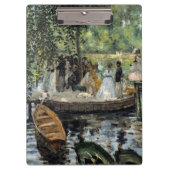 Pierre-Auguste Renoir - La Grenouillere Klembord (Voorkant)
