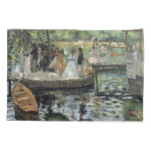 Pierre-Auguste Renoir - La Grenouillere Kussensloop (Achterkant)