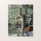 Pierre-Auguste Renoir - La Grenouillere Legpuzzel (Verticaal)