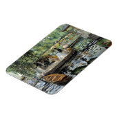 Pierre-Auguste Renoir - La Grenouillere Magneet (Linkerzijde)