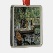 Pierre-Auguste Renoir - La Grenouillere Metalen Ornament (Rechts)