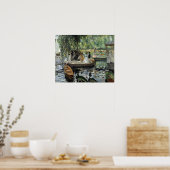 Pierre-Auguste Renoir - La Grenouillere Poster (Keuken)