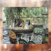 Pierre-Auguste Renoir - La Grenouillere Raamsticker (Vel 2)