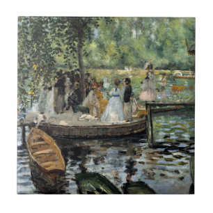 Pierre-Auguste Renoir - La Grenouillere Tegeltje