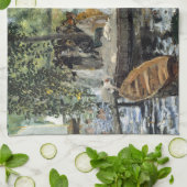 Pierre-Auguste Renoir - La Grenouillere Theedoek (Gevouwen)