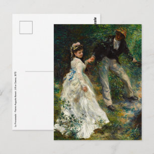Pierre-Auguste Renoir - La Promenade Briefkaart