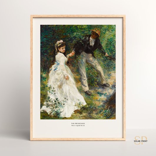 Pierre-Auguste Renoir La Promenade Kunstdruk Poster