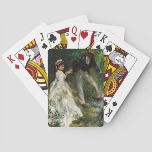 Pierre-Auguste Renoir - La Promenade Pokerkaarten