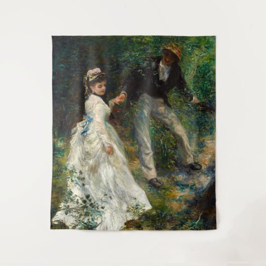 Pierre-Auguste Renoir - La Promenade Wandkleed (Voorkant)