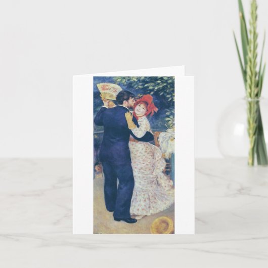 Pierre-Auguste Renoir - La van Danse à campagne Kaart (Voorkant)