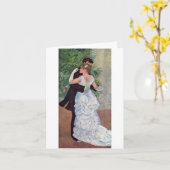 Pierre-Auguste Renoir - La van Danse à ville Kaart (Gele Bloem)