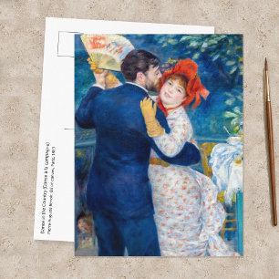 Pierre-Auguste Renoir - Landelijke Dans Briefkaart