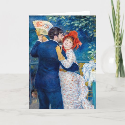 Pierre-Auguste Renoir - Landelijke Dans Kaart (Voorkant)