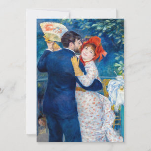 Pierre-Auguste Renoir - Landelijke Dans Kaart